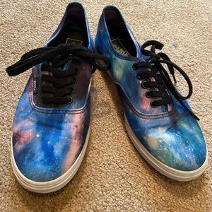 Vans galaxy shoes